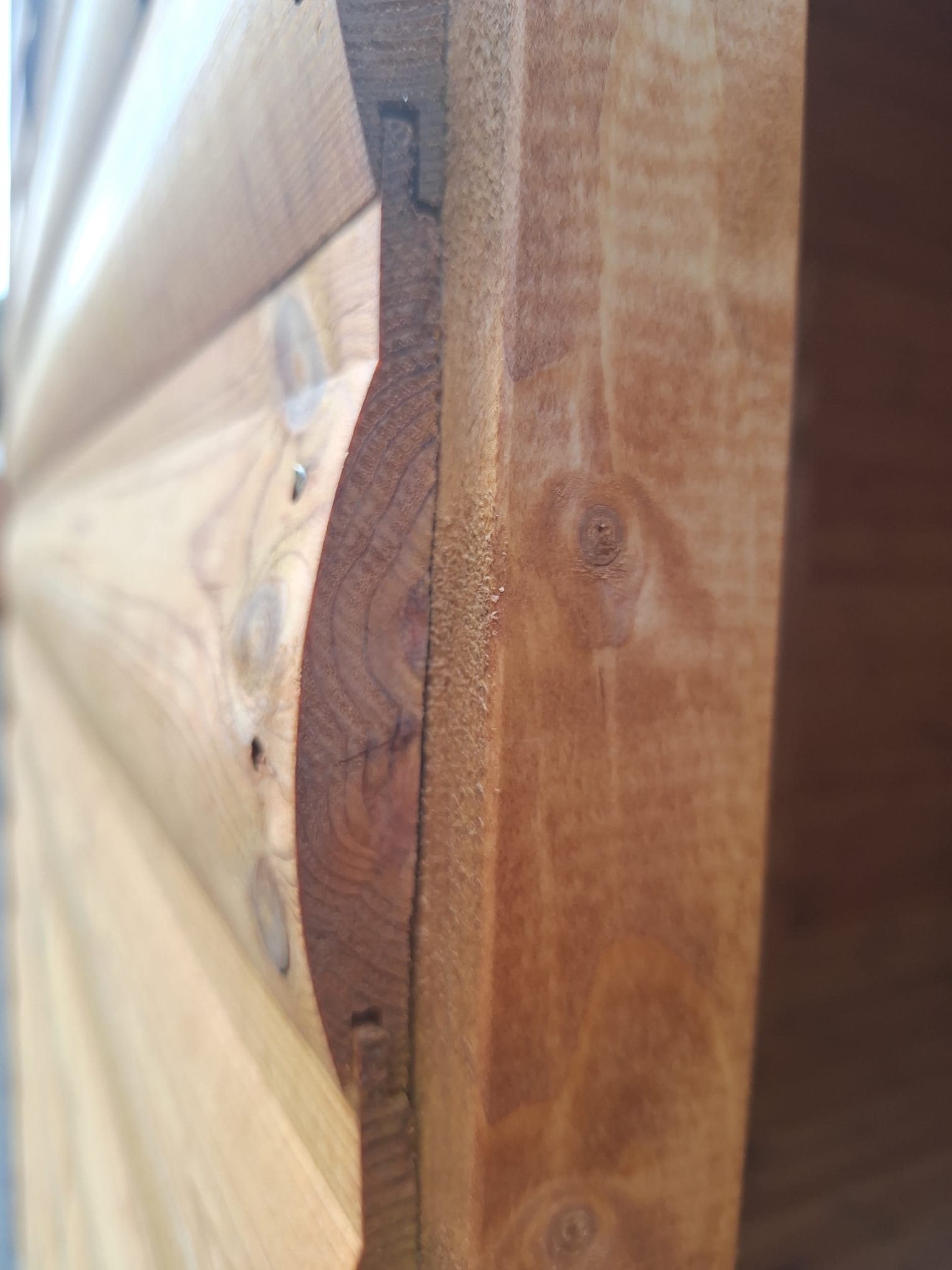 16mm Tongue and Groove Loglap timber shed board detail